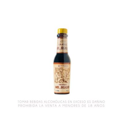 Amargo de Angostura Mr. Jigger – Botella 75 ml