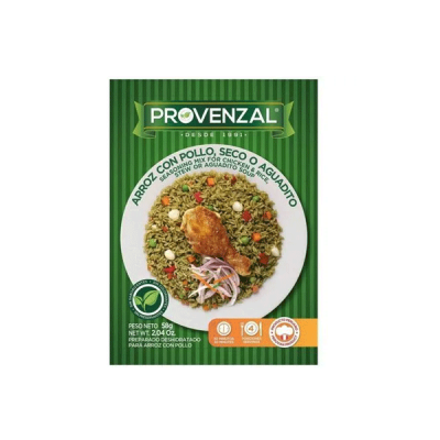 Arroz con Pollo, Seco o Aguadito Provenzal – Mezcla en Polvo 58 g