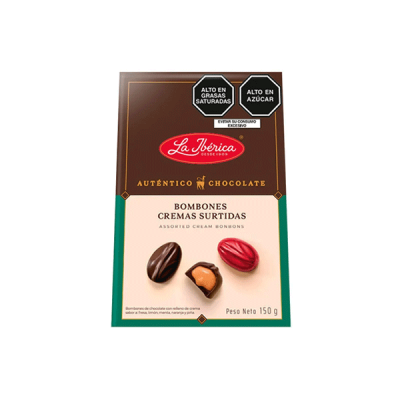 Bombones La Ibérica – Cremas Surtidas 150 g