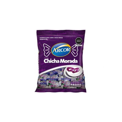 Caramelos Arcor – Sabor Chicha Morada (Bolsa 360 g)