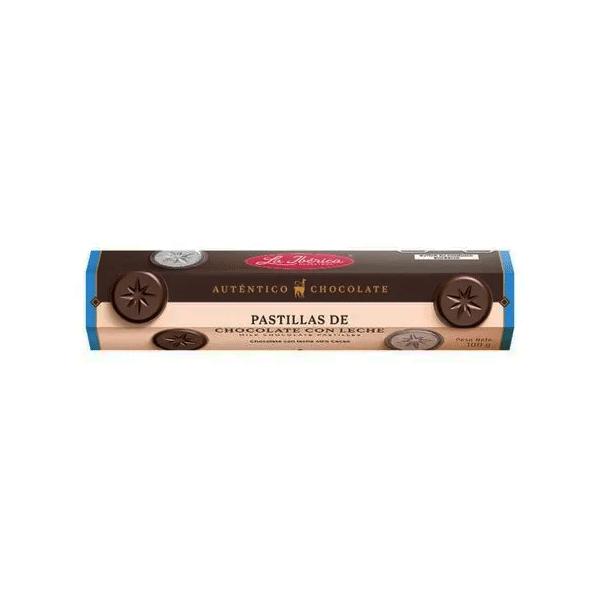 Pastillas de Chocolate con Leche La Ibérica – Caja 100 g