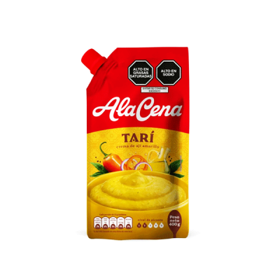 Crema de Ají Amarillo AlaCena Tarí – Doypack 400 g