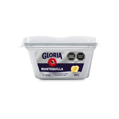 Mantequilla Gloria con Sal – 390 g