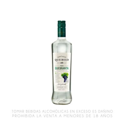 Pisco Santiago Queirolo Quebranta – Botella 750 ml