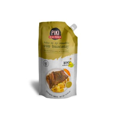 Salsa de Ají Amarillo con Huacatay Piki – 400 ml