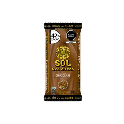Chocolate para Taza Sol del Cusco 42% Cacao 90 g - PACK 3