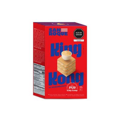 King Kong San Roque - Manjar Blanco (Caja 900 g)