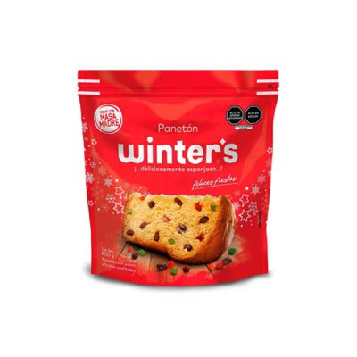 Panetón Winter's Doypack 800g