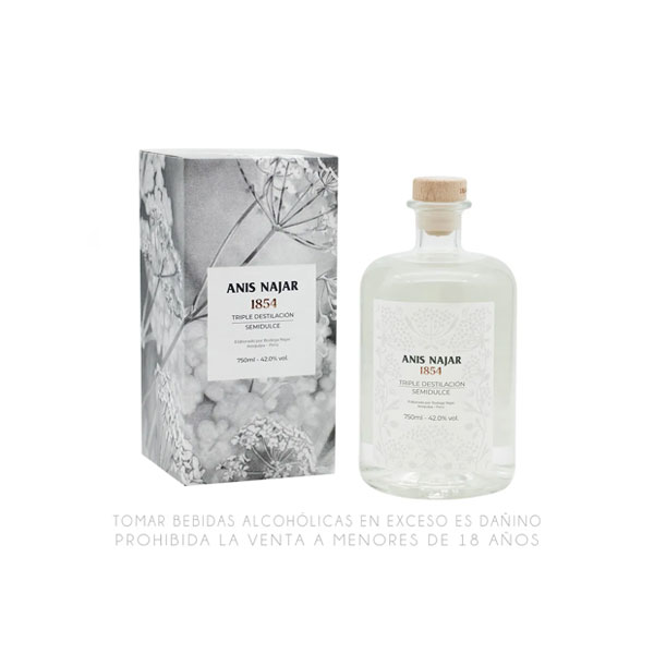 Anís Najar 1854 Semidulce 750 ml