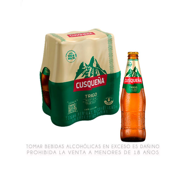 Cerveza Cusqueña Trigo – Botella 310 ml