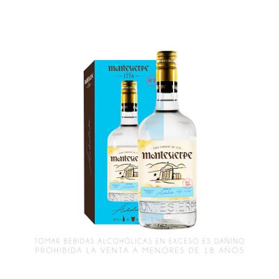 Pisco Montesierpe Acholado Italia 700 ml + Vaso Kero