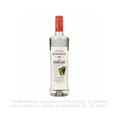 Pisco Santiago Queirolo Acholado 750 ml