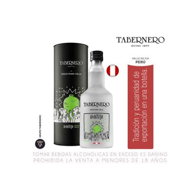 Pisco Puro Italia La Botija – Tabernero 700 ml