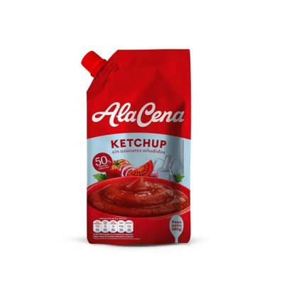 Ketchup Alacena Sin Azúcar Añadidos 380g